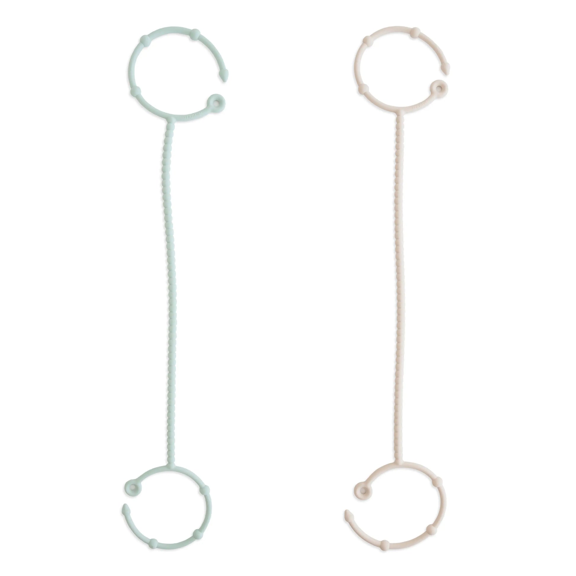 Adjustable Silicone Strap 2 Pack for Baby Essentials Mushie