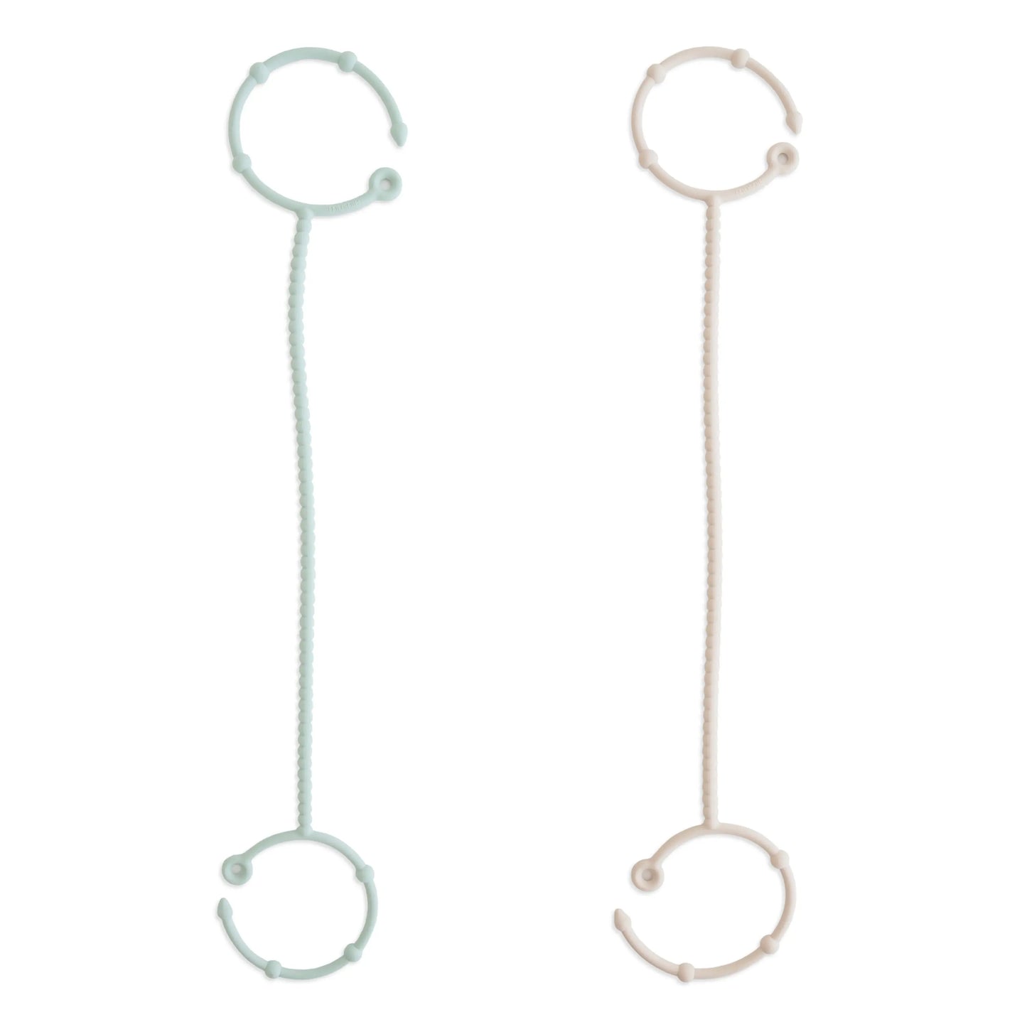 Adjustable Silicone Strap 2 Pack for Baby Essentials Mushie