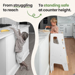 Toddler Tower - Adjustable Kitchen Stool Helper by Ocodile.com