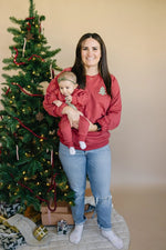 Adult Christmas Tree Patch Crewneck Sweatshirt Little Joy Co. Everetts Place Boutique