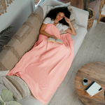 Adult Muslin Blanket Lace Pink Soft Warm Cozy Blanket Comfy Cubs Everetts Place: Online Boutique