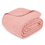 Adult Muslin Blanket Lace Pink Soft Warm Cozy Blanket Comfy Cubs Everetts Place: Online Boutique