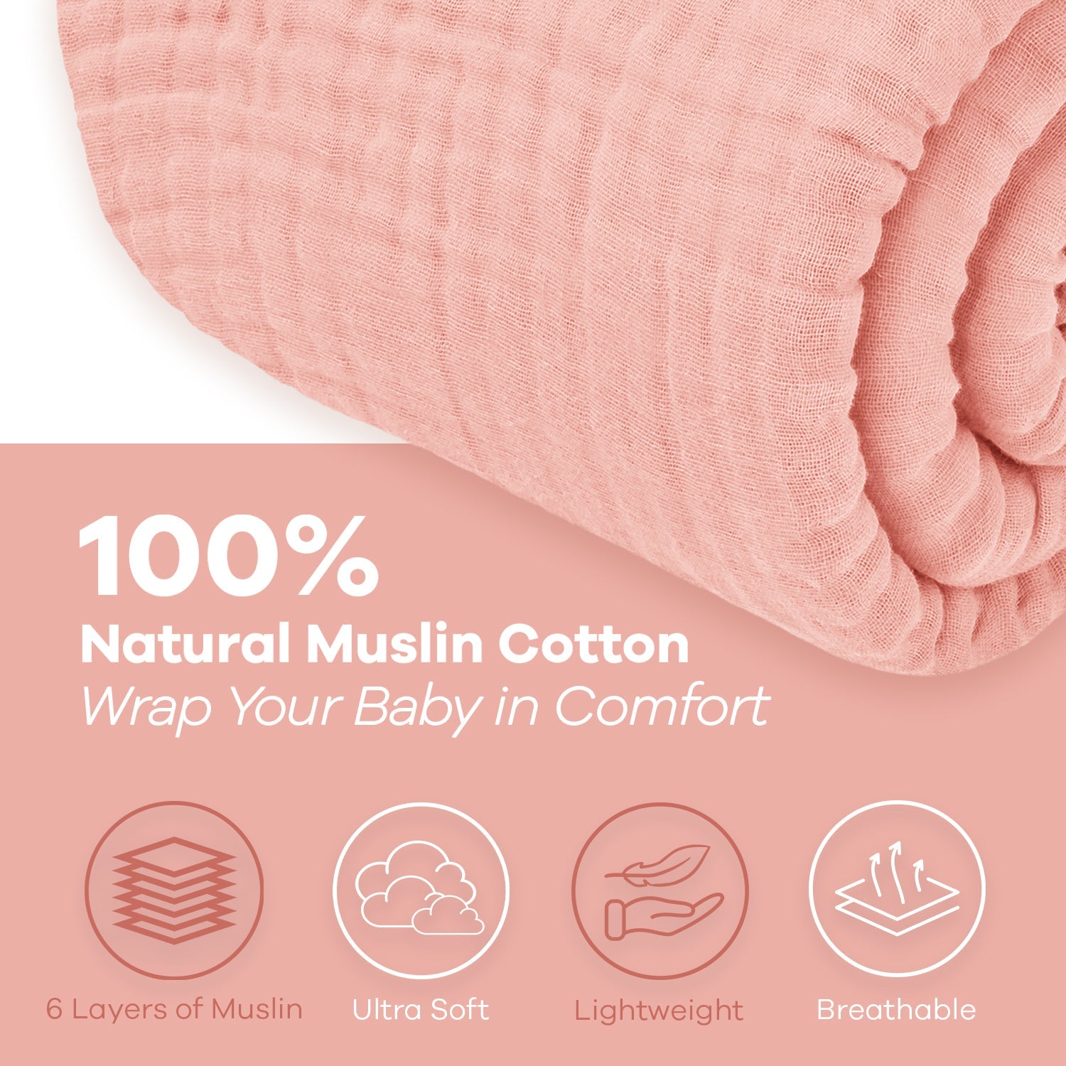 Adult Muslin Blanket Lace Pink Soft Warm Cozy Blanket Comfy Cubs Everetts Place: Online Boutique