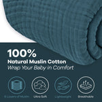 Adult Muslin Blanket Neptune Cozy Soft Comfort Comfy Cubs Comfy Cubs Everetts Place: Online Boutique