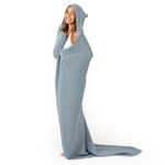 Adult Muslin Hooded Towel Robe After Bath Comfy Cubs Comfy Cubs Everetts Place: Online Boutique 49.99