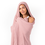 Adult Muslin Hooded Towel Robe After Bath Comfy Cubs Comfy Cubs Everetts Place: Online Boutique