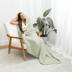 Adult Muslin Hooded Towel Robe After Bath Comfy Cubs Comfy Cubs Everetts Place: Online Boutique