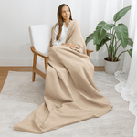 Adult Sand Waffle Blanket Comfy Cubs Cotton Comfort - Everetts Place Boutique - 