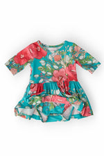 After The Rain Twirl Bodysuit Sleeve Infant Outfit - Everetts Place Boutique - Twirl Bodysuit - 3/4 Sleeve