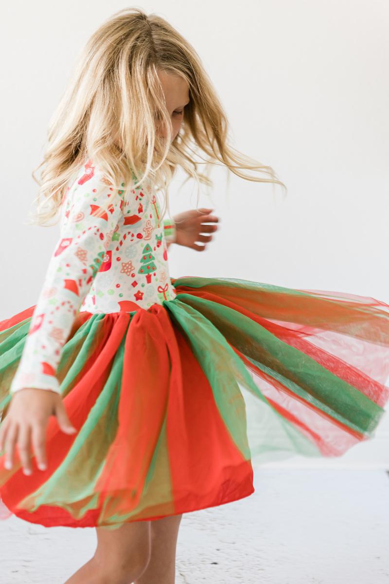 All I Want for Christmas L/S Tutu Dress by Mila & Rose ®