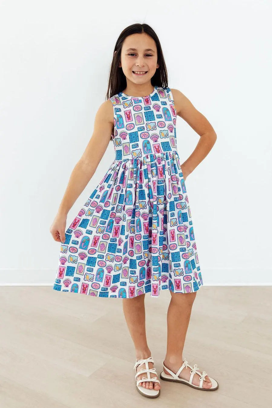 Mila & Rose ® Amalfi Adventure Tank Twirl Dress - 