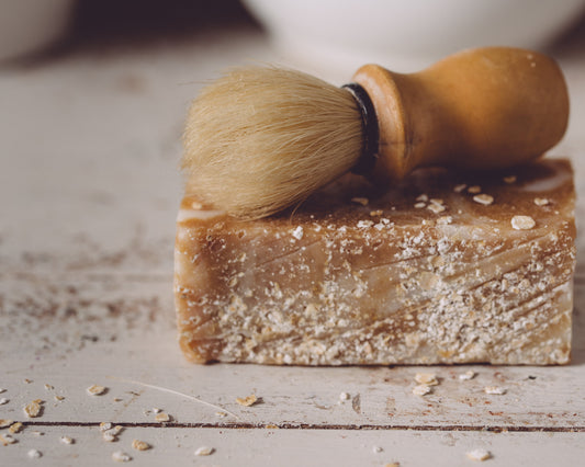 Amore Handmade Organic Soap Oatmeal Woodsy Aroma Soft Sweet Harvest Farms Everetts Place: Online Boutique