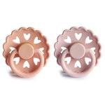 Mushie Frigg Andersen Fairytale Natural Rubber Pacifier 2 Pack - Baby & Toddler > Baby Health > Pacifiers & Teethers RUBBER FRIGG PACIFIERS