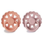Mushie Frigg Andersen Fairytale Silicone Pacifier 2 Pack - Baby & Toddler > Baby Health > Pacifiers & Teethers SILICONE FRIGG PACIFIERS