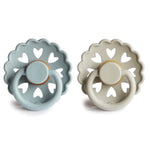 FRIGG Andersen Fairytale natural rubber baby pacifier 2-pack.
