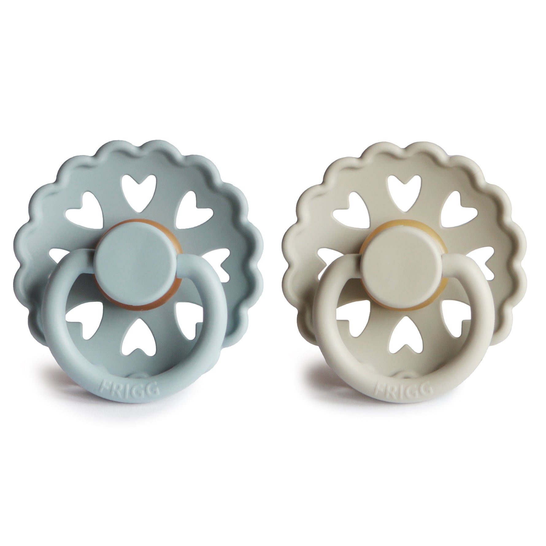 FRIGG Andersen Fairytale natural rubber baby pacifier 2-pack.