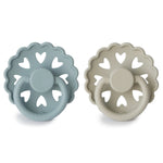 Mushie Frigg Andersen Fairytale Silicone Pacifier 2 Pack - Baby & Toddler > Baby Health > Pacifiers & Teethers SILICONE FRIGG PACIFIERS