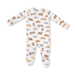 Angel Dear Angel Dear 2 Way Zipper Footie Baby One Piece Pajamas - Apparel & Accessories > Clothing > Baby & Toddler Clothing > Baby & Toddler Sleepwear 651