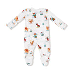Angel Dear Angel Dear 2 Way Zipper Footie Baby Sleep Suit for Newborns - Apparel & Accessories > Clothing > Baby & Toddler Clothing > Baby & Toddler Sleepwear 651