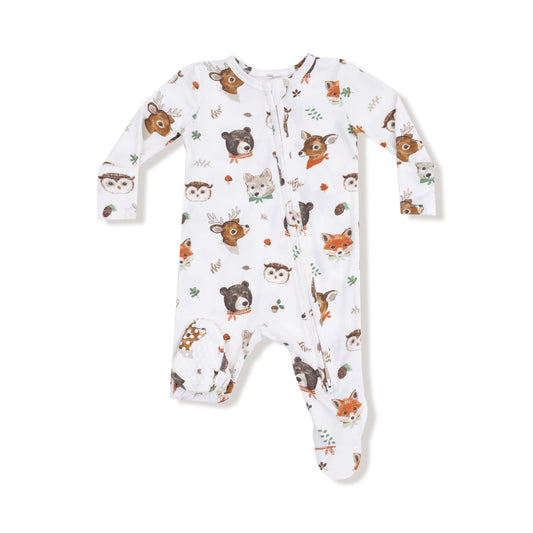 Angel Dear 2 Way Zipper Footie Baby Sleepwear Bamboo Angel Dear Everetts Place: Online Boutique