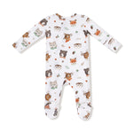 Angel Dear Angel Dear 2 Way Zipper Footie Baby Sleepwear Bamboo - Apparel & Accessories > Clothing > Baby & Toddler Clothing > Baby & Toddler Sleepwear 651