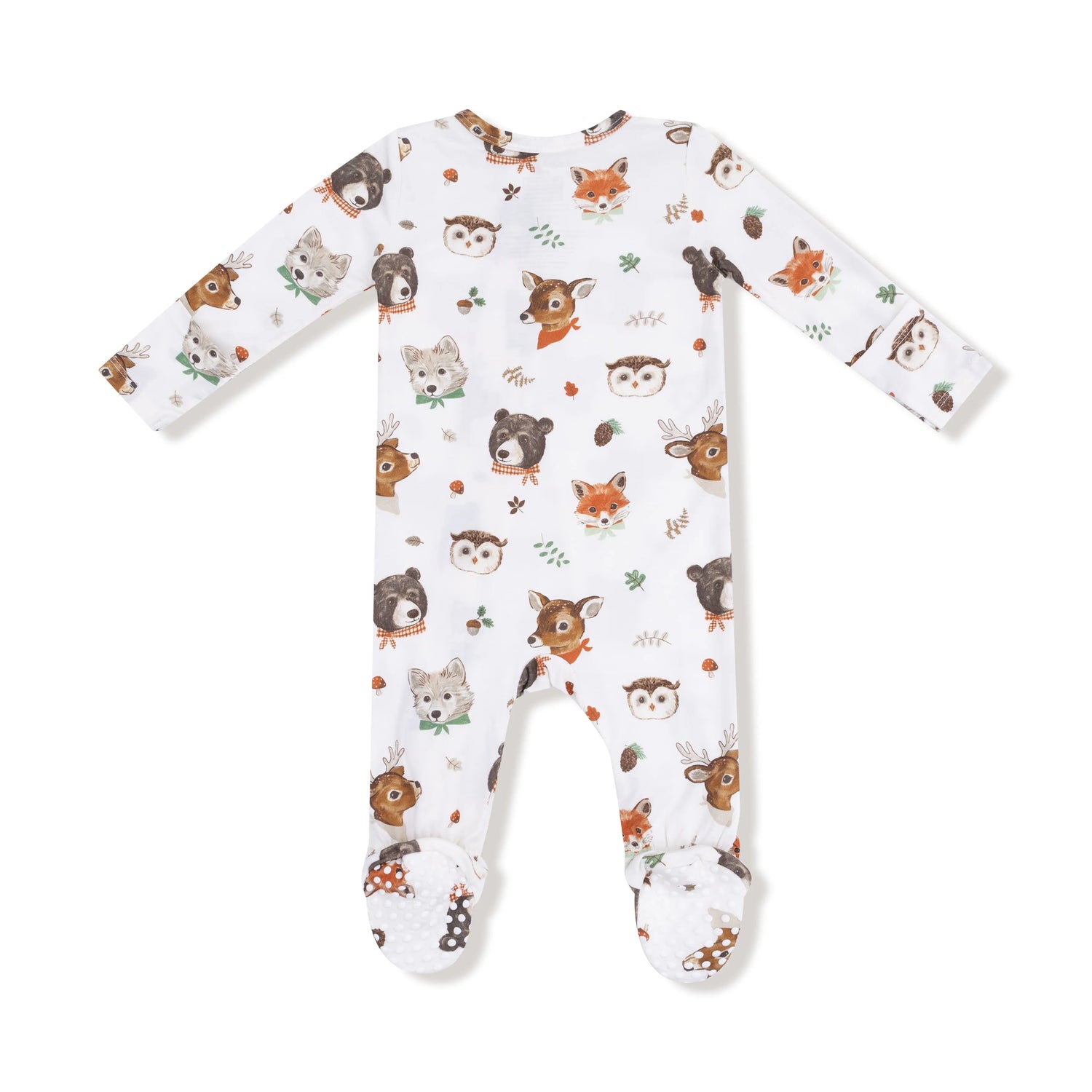 Angel Dear Angel Dear 2 Way Zipper Footie Baby Sleepwear Bamboo - Apparel & Accessories > Clothing > Baby & Toddler Clothing > Baby & Toddler Sleepwear 651