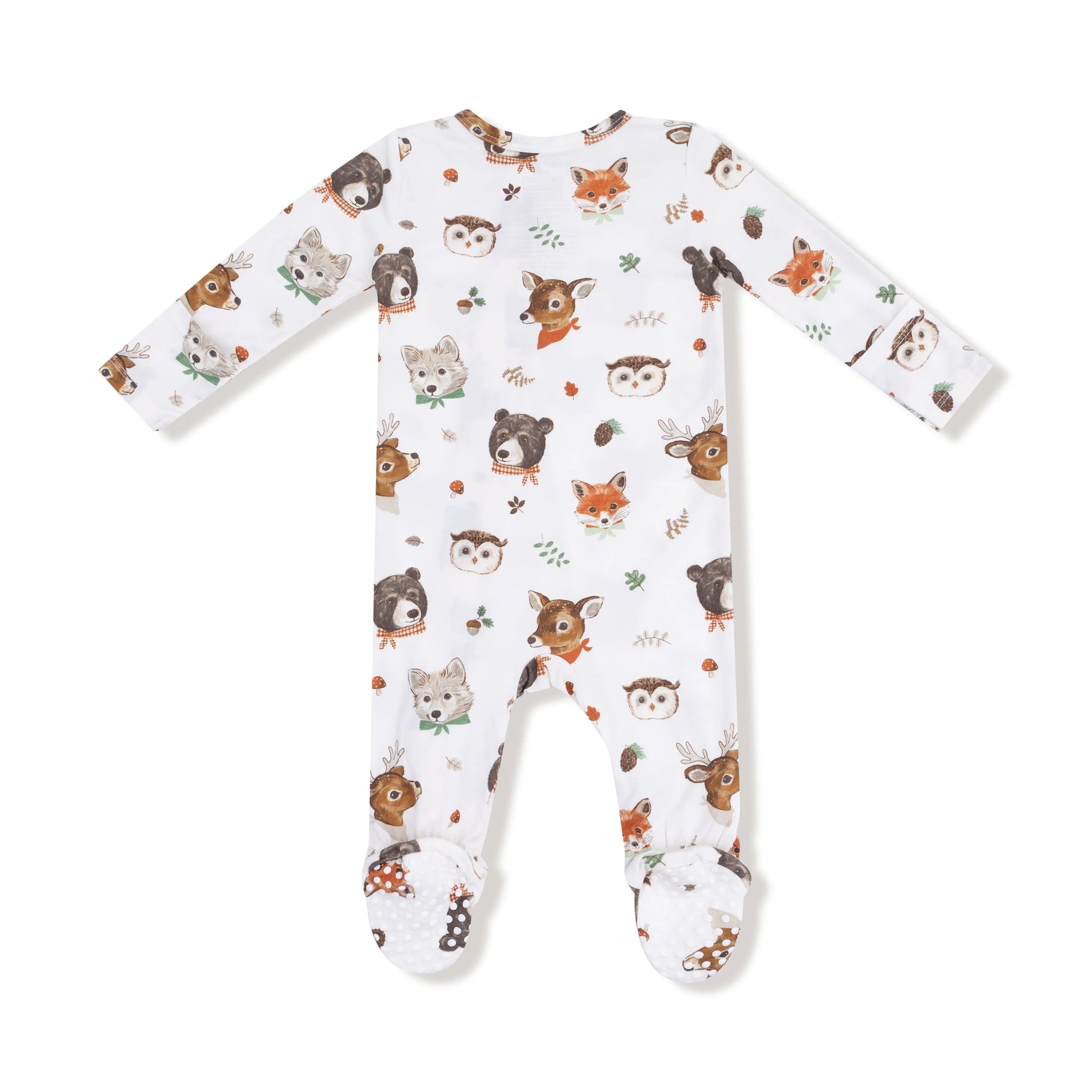 Angel Dear Angel Dear 2 Way Zipper Footie Baby Sleepwear Bamboo - Apparel & Accessories > Clothing > Baby & Toddler Clothing > Baby & Toddler Sleepwear 651