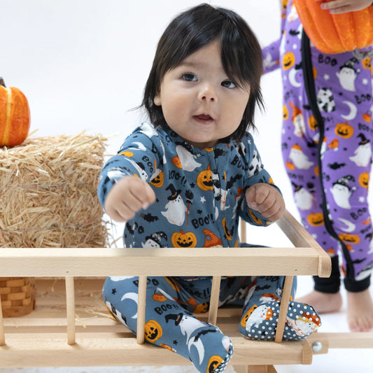 Angel Dear 2 Way Zipper Footie Baby Sleepwear Deluxe Angel Dear Everetts Place: Online Boutique