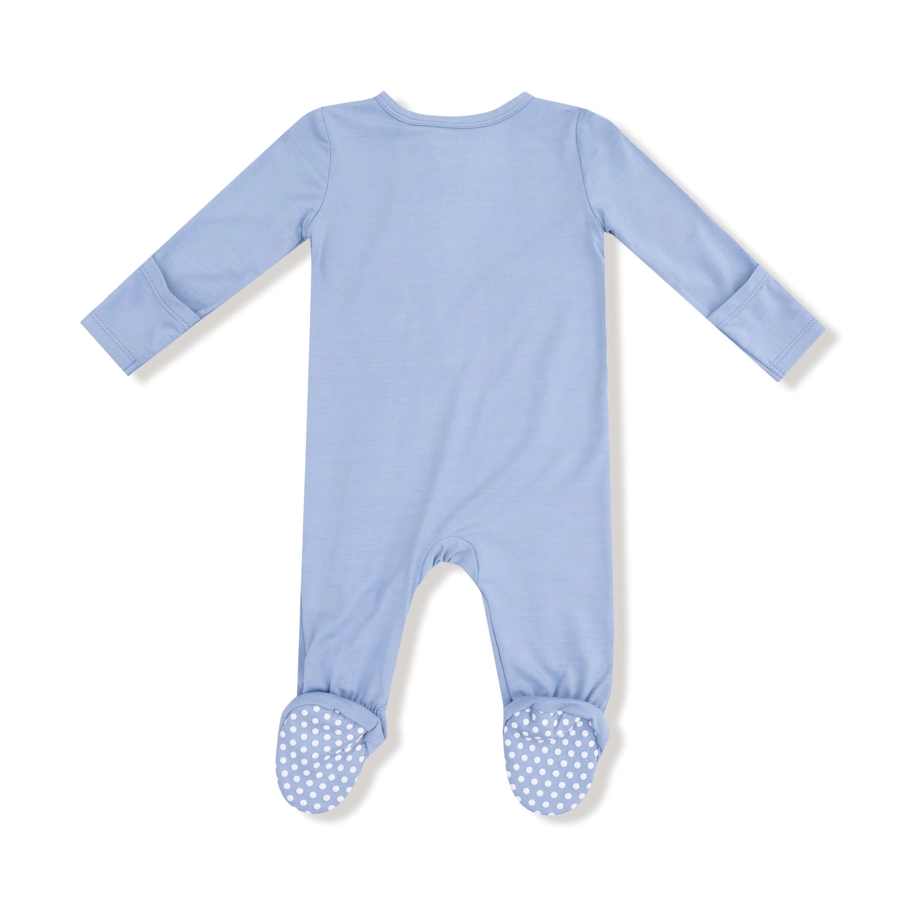 Angel Dear Angel Dear 2 Way Zipper Footie Baby Sleepwear Fold Cuffs - Apparel & Accessories > Clothing > Baby & Toddler Clothing > Baby & Toddler Sleepwear 651
