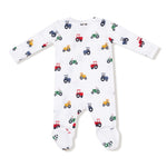 Angel Dear Angel Dear 2 Way Zipper Footie Baby Sleepwear Soft Bamboo - Apparel & Accessories > Clothing > Baby & Toddler Clothing > Baby & Toddler Sleepwear 651