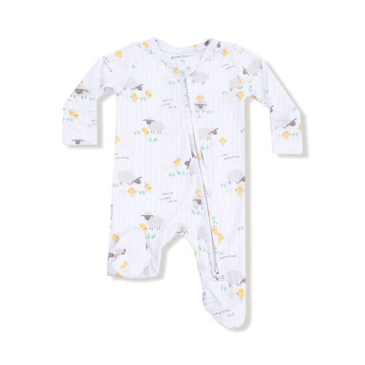 Angel Dear 2 Way Zipper Footie Baby Sleepwear Soft Cozy Angel Dear Everetts Place: Online Boutique
