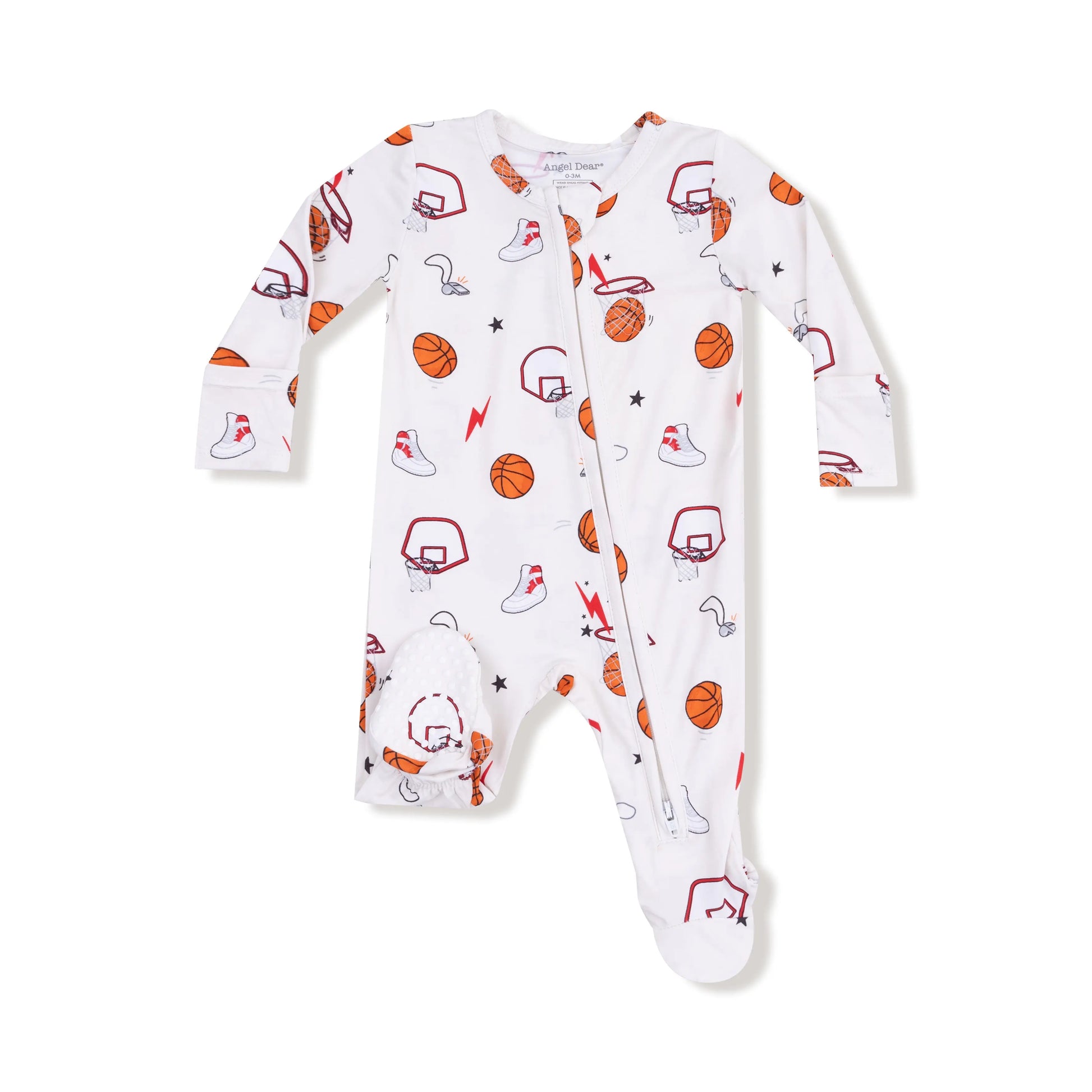 Angel Dear 2 Way Zipper Footie Soft Bamboo Baby Viscose Angel Dear Everetts Place: Online Boutique