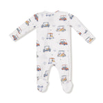 Angel Dear Angel Dear 2 Way Zipper Footie Soft Bamboo Babywear - Apparel & Accessories > Clothing > Baby & Toddler Clothing > Baby & Toddler Sleepwear 651