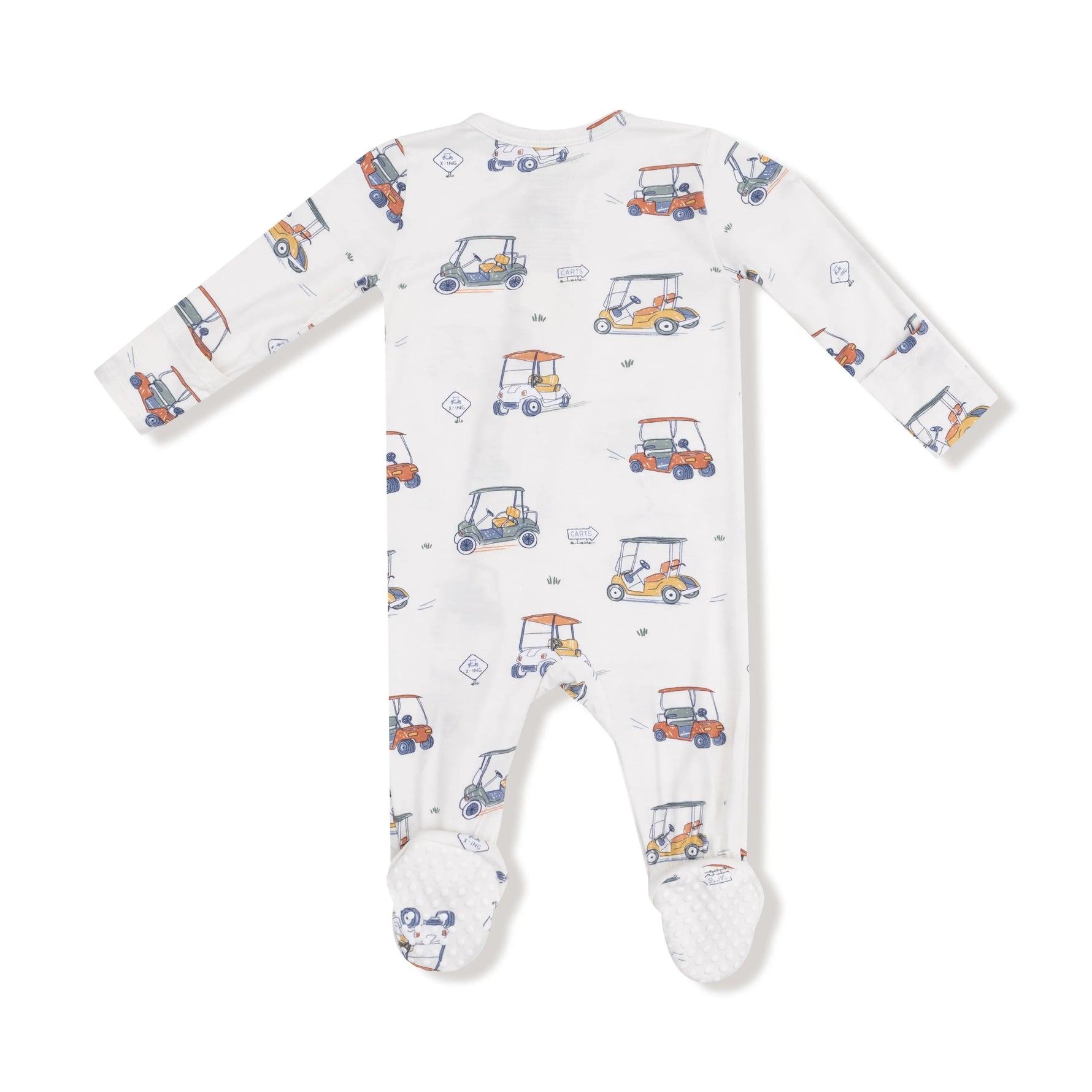 Angel Dear Angel Dear 2 Way Zipper Footie Soft Bamboo Babywear - Apparel & Accessories > Clothing > Baby & Toddler Clothing > Baby & Toddler Sleepwear 651