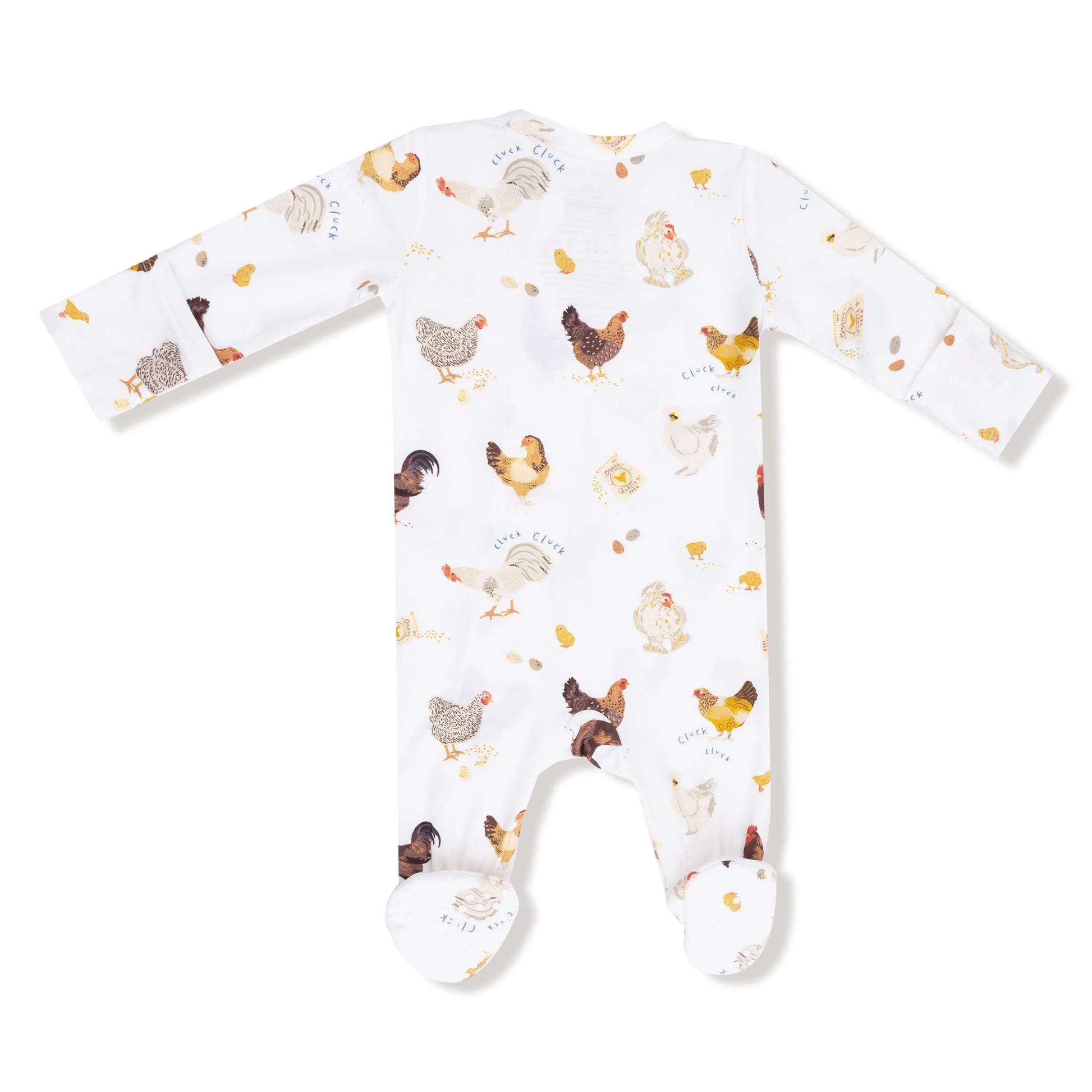 Angel Dear 2 Way Zipper Footie Soft Bamboo Fabric For Baby Angel Dear Everetts Place: Online Boutique