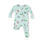 Angel Dear Angel Dear 2 Way Zipper Footie Soft Bamboo Fabric Premium - Apparel & Accessories > Clothing > Baby & Toddler Clothing > Baby & Toddler Sleepwear 651