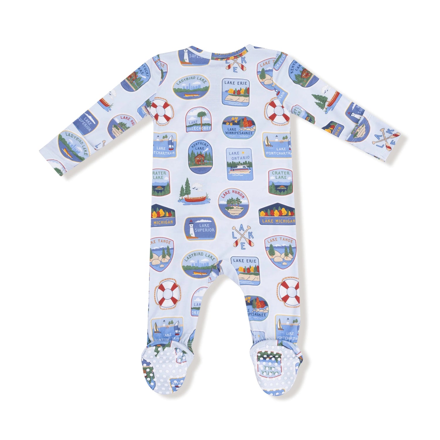 Angel Dear Angel Dear 2 Way Zipper Footie Soft Bamboo For Baby - Apparel & Accessories > Clothing > Baby & Toddler Clothing > Baby & Toddler Sleepwear 651
