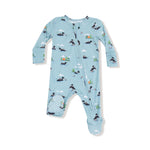 Angel Dear Angel Dear 2 Way Zipper Footie Soft Bamboo Sleepwear - Apparel & Accessories > Clothing > Baby & Toddler Clothing > Baby & Toddler Sleepwear 651