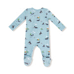 Angel Dear Angel Dear 2 Way Zipper Footie Soft Bamboo Sleepwear - Apparel & Accessories > Clothing > Baby & Toddler Clothing > Baby & Toddler Sleepwear 651
