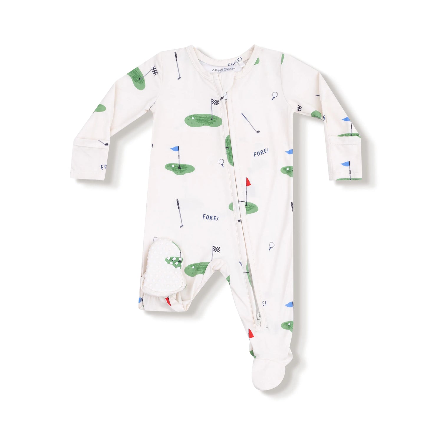 Angel Dear Angel Dear 2 Way Zipper Footie Soft Bamboo Ultra Fabric - Apparel & Accessories > Clothing > Baby & Toddler Clothing > Baby & Toddler Sleepwear 651
