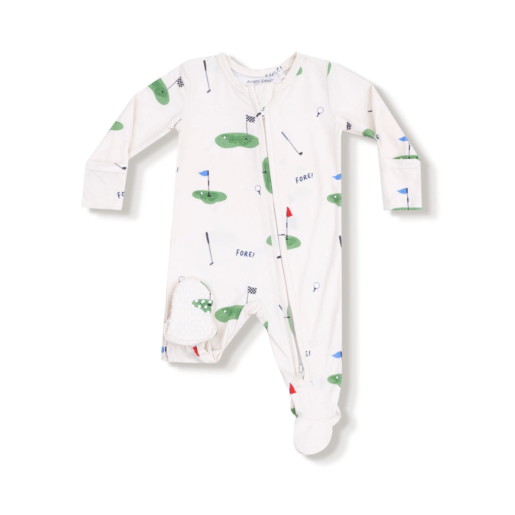 Angel Dear Angel Dear 2 Way Zipper Footie Soft Bamboo Ultra Fabric - Apparel & Accessories > Clothing > Baby & Toddler Clothing > Baby & Toddler Sleepwear 651