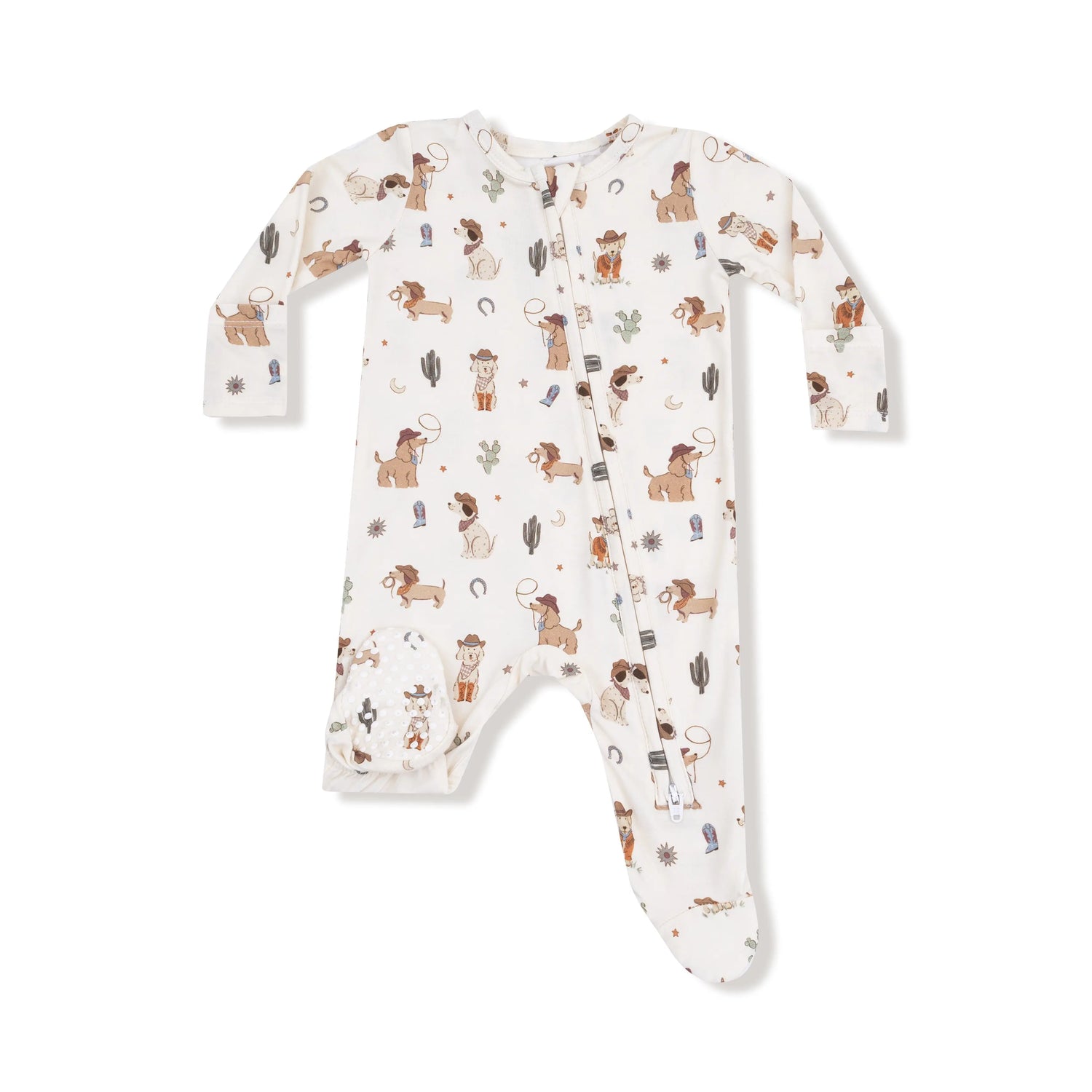 Angel Dear Angel Dear 2 Way Zipper Footie Soft Bamboo Viscose Cozy - Apparel & Accessories > Clothing > Baby & Toddler Clothing > Baby & Toddler Sleepwear 651