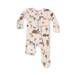 Angel Dear Angel Dear 2 Way Zipper Footie Soft Waffle Fabric For Babies - Apparel & Accessories > Clothing > Baby & Toddler Clothing > Baby & Toddler Sleepwear 651