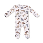 Angel Dear Angel Dear 2 Way Zipper Footie With Fold Over Cuffs - Apparel & Accessories > Clothing > Baby & Toddler Clothing > Baby & Toddler Sleepwear 651