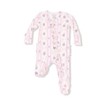 Angel Dear Angel Dear 2 Way Zipper Ruffle Front Footie For Baby - Apparel & Accessories > Clothing > Baby & Toddler Clothing > Baby & Toddler Sleepwear 128