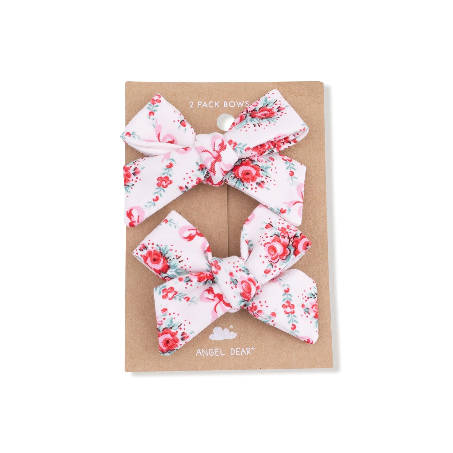Angel Dear Baby Bow Clips 2 Pack Soft Secure No Pull Angel Dear Everetts Place: Online Boutique