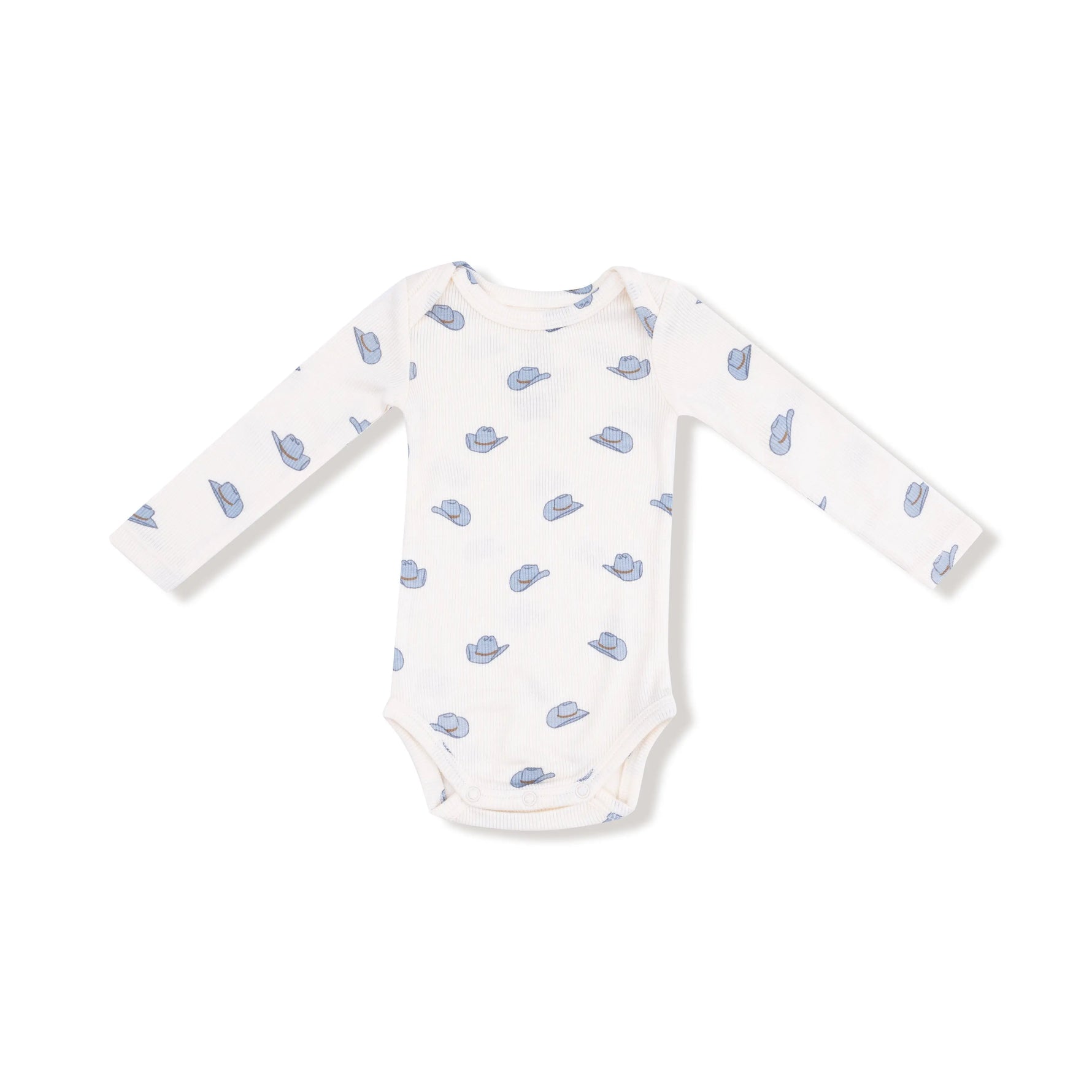 Angel Dear Angel Dear Baby Lap Shoulder Bodysuit With Ribbed Modal - Apparel & Accessories > Clothing Accessories > Baby & Toddler Clothing Accessories > Baby & Toddler Hats 147