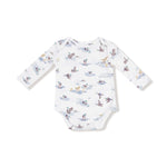 Angel Dear Angel Dear Baby Lap Shoulder Long Sleeve Bamboo Bodysuit - Apparel & Accessories > Clothing > Baby & Toddler Clothing > Baby One-Pieces 147