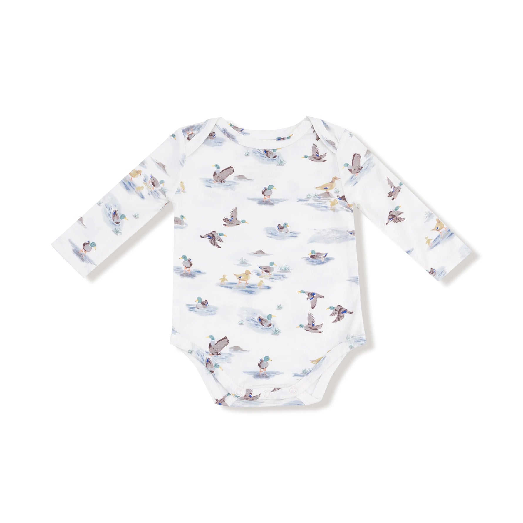 Angel Dear Angel Dear Baby Lap Shoulder Long Sleeve Bamboo Bodysuit - Apparel & Accessories > Clothing > Baby & Toddler Clothing > Baby One-Pieces 147