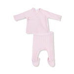 Angel Dear Angel Dear Baby Long Sleeve Kimono and Footed Pant Set - Apparel & Accessories > Clothing > Baby & Toddler Clothing > Baby & Toddler Outfits 453